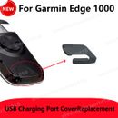 For Garmin Edge 1000 Cycling GPS USB Charging Port Cover Black Rubber Cap Parts