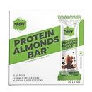 Muscle Nectar Protein Almonds Bar with Peanuts & Sea Salt (6 Bars)