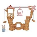 Calico Critters Baby Ropeway Park, Collectible Dollhouse Toy with Sweetpea Rabbit Figure Included