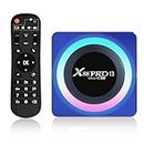 ELECTROPRIME Compatiable for Acrylic X88 Pro 13 8K Ultra HD Android 13.0 Smart TV Box with Remote Control, RK3528 Quad-Core, 4GB+128GB(AU Plug)