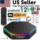 2024 Upgraded T95Z Plus Smart Android 12 TV Box Quad Core 6K 4K HD Stream Player