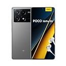 Poco X6 Pro 5G Smartphone, 8+256GB Handy ohne Vertrag, 120Hz 6,67" 1,5k AMOLED Display, 64MP OIS Dreifach-Kamera, 5000mAh, 67W Turbo-Charge, Dual-SIM, Grau (DE Version + 2 Jahre Garantie)