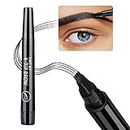 HSR Waterproof Eyebrow Pen - Microblading Eyebrow Pencil with a Micro-Fork Tip Applicator - Creates Natural Looking Brows Effortless