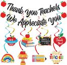 Teacher Appreciation Week Party Decorations - NO DIY - Glitter Thank You Teacher