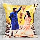 MUKESH HANDICRAFTS Blackout Pillow with Filler (Multicolour)- 1 Cushion Covers and 1 Filler (2 Pieces)