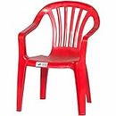 'ProGarden 46201 Set risparmio 2 x sedia impilabile "sedia per bambini Baby in plastica, rosso