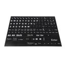 1 Sheet computer keyboard skins Glow in The Dark Keyboard Cover Keycap Stickers
