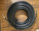 100 Foot  RG6 burial  Coax with ground wire for catv cable satellite antenna tv