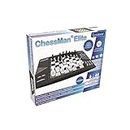Lexibook CG1300 Chessman Elite Interactive Electronic Chess Game, 64 Levels of Difficulty, LEDs, Battery Powered or 9V Adapter, Black/White