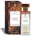 Parag Fragrances Sandal Musk 60ml Real Natural Perfume Spray For Man & Women, Best Long Lasting Perfume Spray