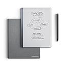 reMarkable Essentials Bundle Including reMarkable 2 — The Paper Tablet (10.3" Digital Paper Display), Marker Plus, Book Folio in Black Premium Leather, and 1-Year Free Connect Subscription