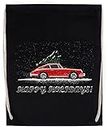 Christmas 911 Bolsa de Deporte con Cordón Negro Drawstring Sport Bag