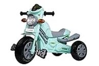 JoyRideStylish Java Bullet Bike Pedal Tricycle for Kids Toddler Trike Headlight, Music,Eva Wheels & Curved Seat Push Along Pedal Trike for 18 Months to 5 Years Green