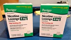 2 Boxes Perrigo Nicotine Polacrilex Lozenges 4mg Total 144 Lozenges!  Brand New