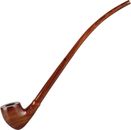 Shire Pipe 13 Long Tobacco Smoking Pipes Churchwarden Tomahawk Cherry Wood