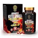 Advanced Keto Shred - Weight Loss Pills That Work Fast - Thermogenic Fat Burners for Women Weight Loss and Men - 60 x Diet Pills That Work Fast for Women - Fat Burning Keto Tablets