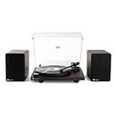 Victrola VTTS-1-ESP Premiere T1 Bluetooth Wireless Record Player with Bookshelf Monitors