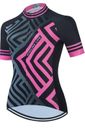 Camiseta de ciclismo para mujer manga corta chaqueta de bicicleta camisa de ciclismo secado rápido pequeña