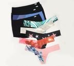 5/10 Pack PINK by Victoria' Secret Microfiber Thong Hipster Underwear size XS-XL