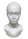 ICAN LONDON POLYSTYRENE FEMALE DUMMY MANNEQUIN HEAD MEDIUM FOR HATS,WIGS, DISPLAYS
