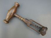 Antique unusual mechanical perpetual corkscrew