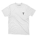 Docter T-Shirt for Doctors, Nurses and Medical Students by Brand Office (1 pc) (L, White)