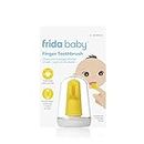 Frida Baby SmileFrida | Baby's First Finger Toothbrush, 3 Months and Up, Triple Angle Bristles, Soft Toothbrush Bristles | Toothbrush + Storage Case