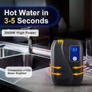 Water Heater,110V 3KW Instant Point of Use Hot Water Heater for Trailer Bathroom