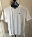 Nike Court Dry Crew Men’s Tennis Shirt. Large. White  830927