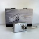 Samsung L730 7.2MP Digital Camera Silver Compact Point & Shoot Battery Boxed