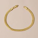 Minimalist Punk Style Gold Silver Chain Bracelets Good Quality Women Accessories