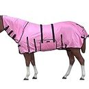 HILASON 75 Inches Horse Ultra Violet Rays Protect Mesh Bug Mosquito Horse Fly Sheet Summer Spring | Fly Sheet | Horse Turnout Sheet | Fly Sheet for Horses | Bug and Mosquito Protection | Fly Sheet for