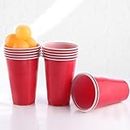Jagmag® 12 pcs Set Beer Pong Drinking Game/Pong Drinking Game for Bachelor Party Outdoor Games with Cups Ping Pong Balls, for Adults