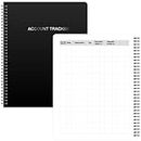 Account Tracker Notebook, 2-Pack Expense Ledger Books, Income & Expense Journal for Small Business, Bookkeeping, 100 Pages, 8.5 x 11 inches