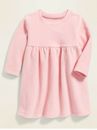 Old Navy Micro Performance Fleece Dress Pink for Baby 18-24M