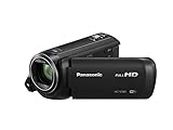 Panasonic HC-V380EG-K Full HD Camcorder (Full HD, 50x Optical Zoom, 28 mm Wide Angle, Optical 5-Axis Image Stabiliser Hybrid OIS+ WiFi) Black