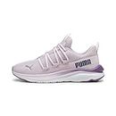 Puma Women Softride One4All Metachromatic Wns Road Running Shoes, Grape Mist-Puma White-Crushed Berry, 40 EU