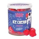 Super Garden - Crème glacée fraise lyophilisée & bonbons - Nourriture astronaute, camping & gourmande