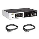 iConnectivity mioXM USB MIDI Interface with 2X MIDI Cable Male to Male Cable 10' Bundle