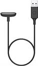 MASKED® USB Charger compatible with Fitbit Charge 5 / Charge 6 - Replacement USB Cable (Black)