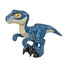 Fisher-Price Imaginext GWP07 - Jurassic World 3 XL Dino Raptor, extragroße Dinosaurierfigur für Vorschulkinder, Dinosaurier Spielzeug von 3 bis 8 Jahren