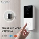 MOES Tuya WiFi Smart Video Doorbell Chime Security Camera IP65 APP Monitoring