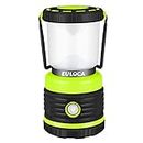 EULOCA Battery Powered LED Camping Lantern, Super Bright Dimmable with 4 Light Modes, Waterproof Tent Light, Portable Lantern Flashlight for Hurricane, Emergency , Power Outages