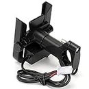 Universal Shock Resistance Bike, Bullet, Sports Bike Mobile Phone Holder, Motorcycle Phone Mount [Self Installarion No Machanic Required] - SooPii Bike Mobile Cell Phone Holder with Waterproof USB Charger Metal Alloy Cradle Stand for Motorcycle and Bike 4.7"- 6.8" Cellphone (JDB04)