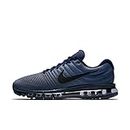 Nike Men's Air Max 2017 Binary Blue/Black-Obsidian Running Shoes - 10.5 UK (45.5 EU) (11.5 US) (849559-405)