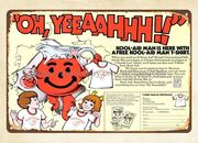 wall accessories for living room 1970s Kool-aid ads metal tin sign