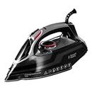 Russell Hobbs Power Steam Ultra Iron, Ceramic Non-stick soleplate, 210g Steam Shot, 70g Continuous steam, 350ml Water Tank, Self-clean, Anti-calc & Anti-drip function, 3m Cord, 3100W, 20630