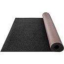 VEVOR Marine Carpet, 6 x 13 ft Charcoal Black Marine Grade Boat Carpet, Marine Carpeting with Soft Cut Pile and Water-Proof TPR Backing, Carpet Roll for Home, Patio, Porch, Deck