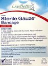 LiveBetter Sterile Gauze Stretchable Bandage Roll - Latex Free 2 in x 2 yds / 9z