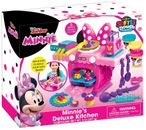 Minnie Mouse Deluxe Kitchen Set Toy Clay Pretending Cooking Disney Girls Present